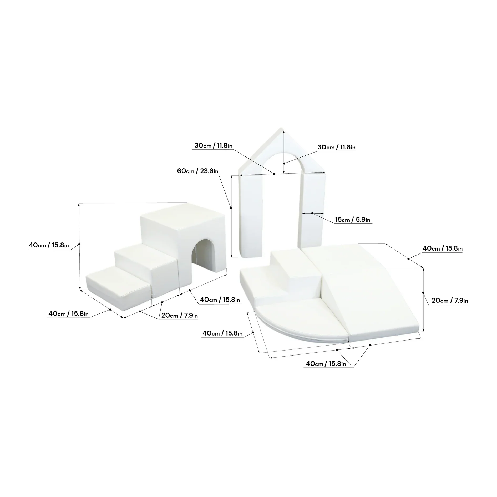 Multifunctional foam play set - Creativity