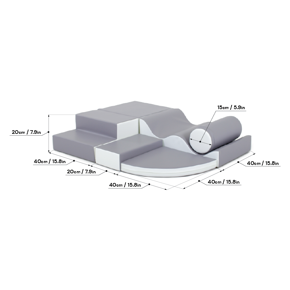 Soft Play Set - Explorer - soft foam blocks