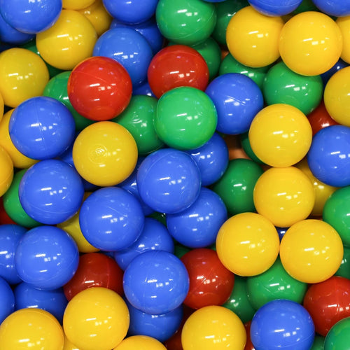 Multi-color balls for Soft Play ball pit (500 pieces)