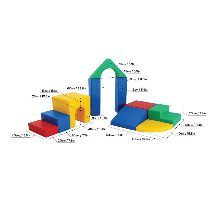 Multifunctional foam play set - Creativity